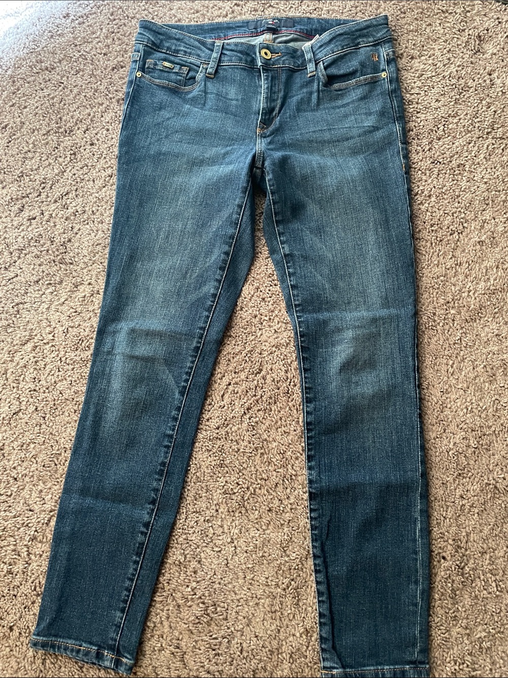 Tommy Hilfiger Women's Slim Dark Blue Skinny Jeans